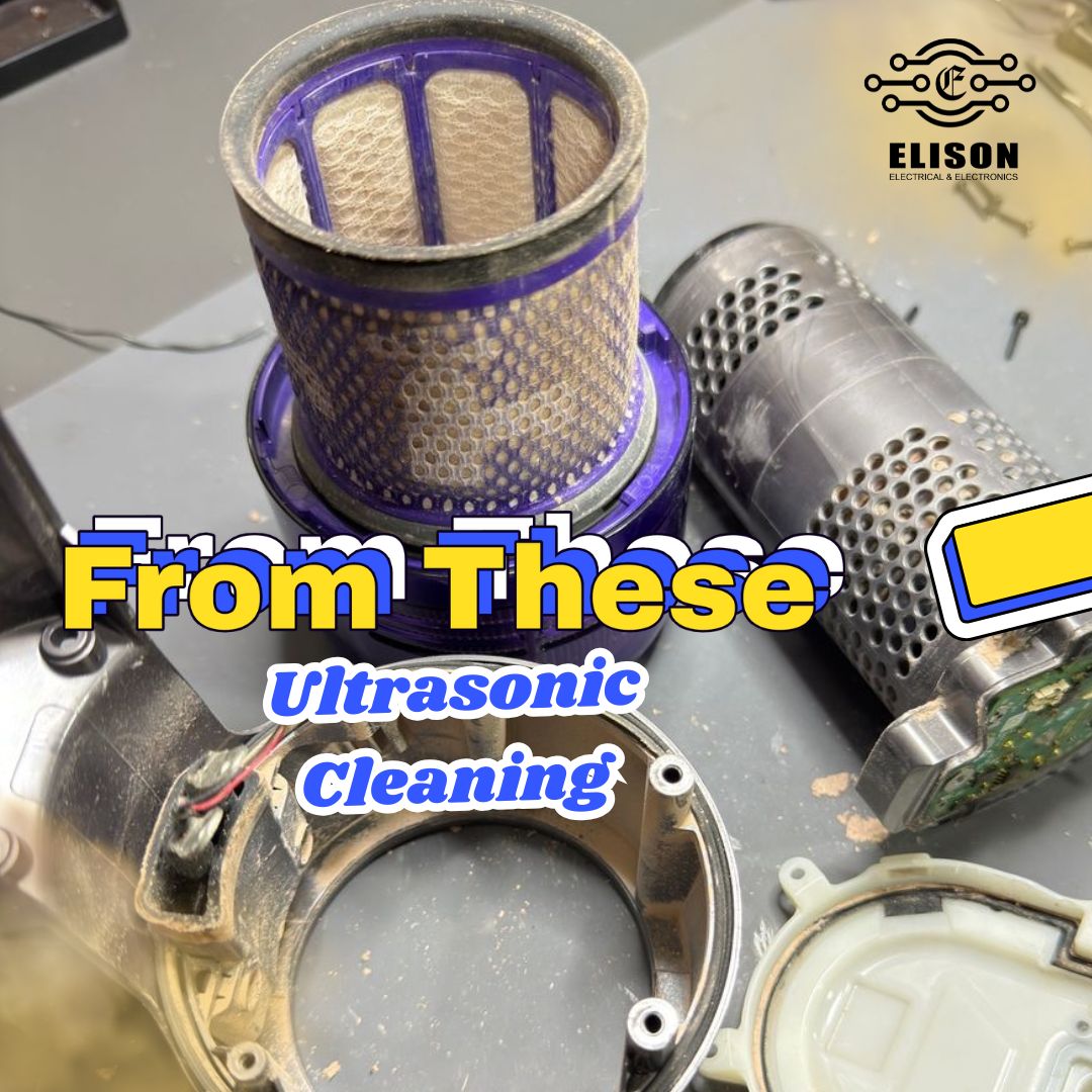 Before repair - Dirty Vacuum Filter